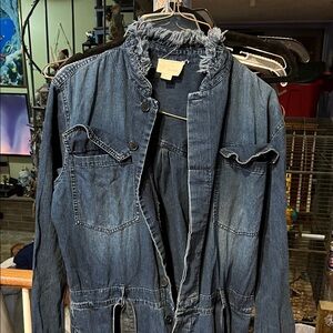 Band Of Outsiders Denim Jumpsuit